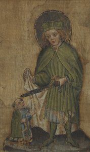 St. Martin en de bedelaar, ca. 1440 door Unknown artist