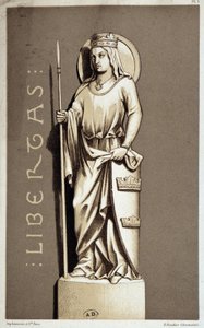 Standbeeld dat La Liberté de Chartres vertegenwoordigt door Unknown artist