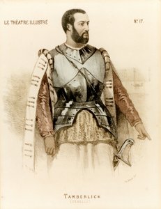 Tamberlick als Otello door Rossini Enrico Tamberlik (prent) door Unknown artist