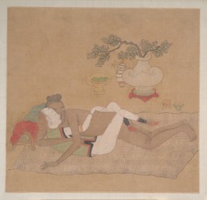 Tartaar met blonde dame