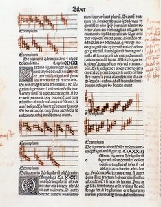 Tekstpagina en manuscriptannotaties uit De Kunst van de Muziek door Guillaume Despuig