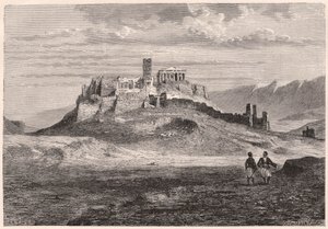 De Akropolis van Athene tijdens de XIX eeuw door Unknown