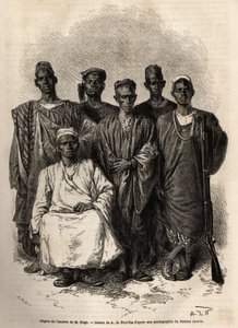 De Afrikaanse escorte van Mage door Unknown artist