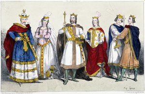 De Karolingers: Karel II genaamd de Kale (823-877) en Richilde d