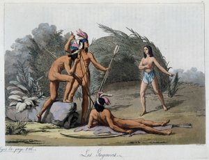 De Guijanas, Indianen van Paraguay. In 