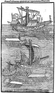 De Ridders van Rhodos door Unknown artist