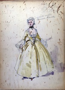 De Dame van Schoppen: Opera gecomponeerd in 1890 door Piotr of Petr Iljitsj Tsjaikovski (of Tchaikowsky) door Unknown artist