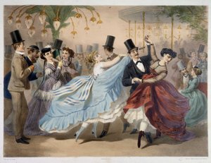 Het Mabille Bal, circa 1860 door Unknown artist