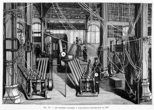 De Machine Grams op de Elektriciteitstentoonstelling van 1881 - in 