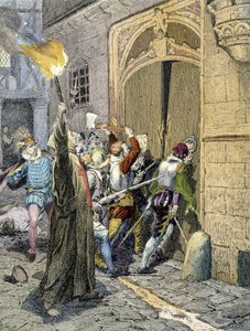 De Bloedbruiloft (1572) door Unknown artist