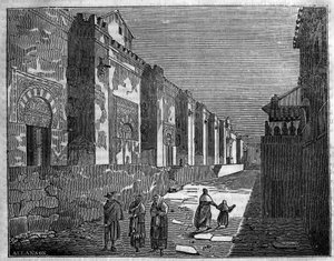 De moskee van Córdoba in Spanje. Tegenwoordig de christelijke kathedraal door Unknown artist