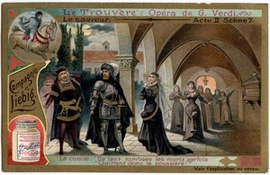 De redding Act II scène 7. Illustratie voor de opera 