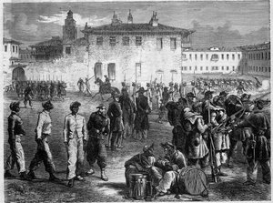 De Secessieoorlog of Amerikaanse Burgeroorlog door Unknown artist