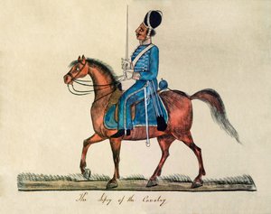 De Sepoy van de Cavalerie