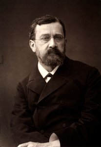 De kunstenaar Leon Barillot gefotografeerd ter gelegenheid van de Salon van Parijs in 1881 door Unknown