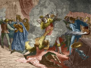 Het bal van de vurigen of bal van de wilden: ter gelegenheid van het huwelijk van een dame van Isabeau (Isabella, Elizabeth) uit Beieren op 28 januari 1393, verkleedde de koning zich en ketende zich vast aan vier andere hovelingen. Zijn broer, de hertog va