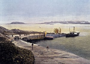 De baai van Saint-Malo vanuit Dinard - in 