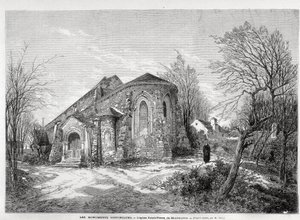 De kerk van Saint Pierre de Montmartre - in 
