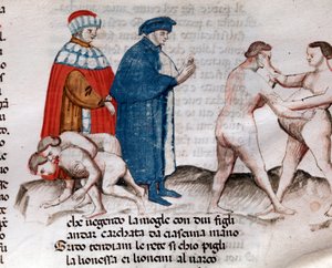 De vervalsers (lied 30 van de Hel, in de Goddelijke Komedie) door Unknown artist