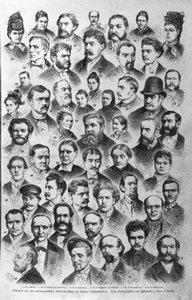 De verschillende soorten criminelen volgens de Berlijnse politiearchieven. 1882 door Unknown artist