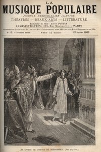 De effecten van het orgel van Weingasten, weergave van de legende van 