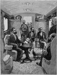 De reis van president Carnot in 1890 door Unknown artist