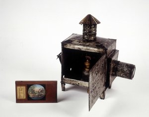 De toverlantaarn, Frankrijk, circa 1860.