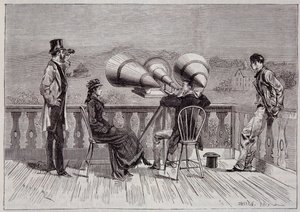 De megafoon door Thomas Edison - in "La Nature" 1878