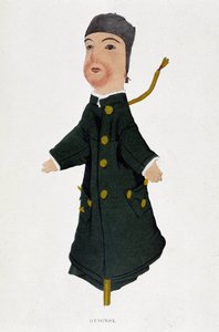 De marionet Guignol door Unknown artist