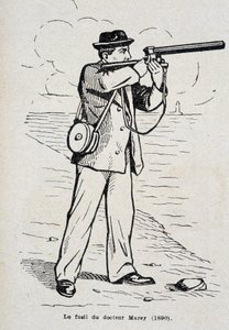 Het geweer van Dr. Etienne Jules (Etienne-Jules) Marey (1890)