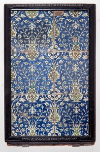 Tegelpaneel, ca. 1550-1699