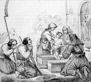 Vendeese zeden - de heilige van de fontein door Unknown artist