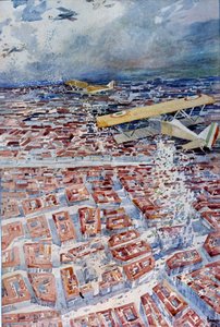 Vlucht boven Wenen van Gabriele D
