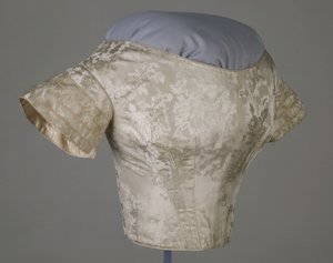 Trouwcorset (vooraanzicht schuin)