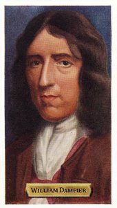 William Dampier-Engelse zeekapitein en ontdekkingsreiziger. (afdrukken) door Unknown artist
