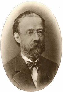 Portret van Bedřich Smetana (1824-1884), Tsjechische componist en pianist door Unknown artist