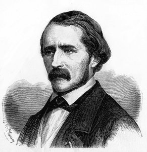Portret van Emile Saisset, Franse filosoof. 1814-1863