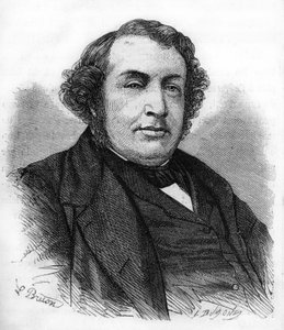 Portret van Ernest Picard. Franse politicus (1821-1877) door Unknown artist