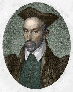 Portret van Etienne Pasquier. Franse advocaat, humanist en historicus (1529-1615). door Unknown artist