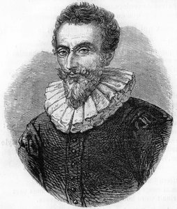 Portret van François de Malherbe. Franse dichter (1555 tot 1628). gravure van 1866. door Unknown artist