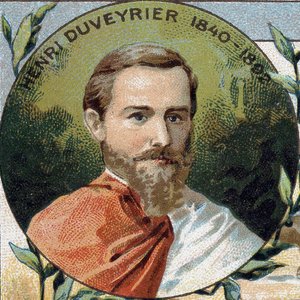 Portret van Henri Duveyrier. Franse geograaf en reiziger (1840-1892)
