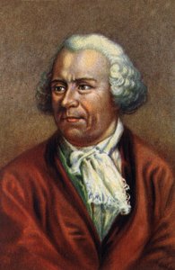 portret van Leonhard Euler Zwitsers wiskundige. door Unknown Artist