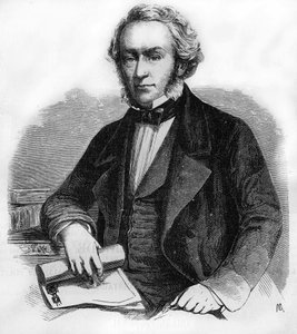 Portret van Richard Cobden. Britse econoom en politicus (1804-1865). Gravure uit 1866