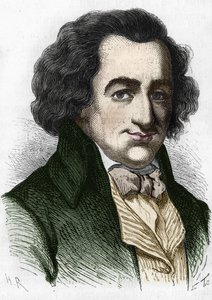 Portret van Thomas Paine (1737-1809), Britse schrijver en politicus. door Unknown artist