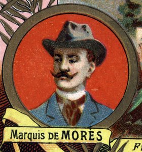 Portret van de Markies de Mores door Unknown artist