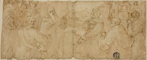 Franciscaanse Heiligen in Aanbidding