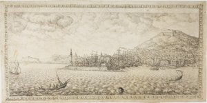 Haven van Napels door Unknown Italian
