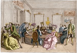 Demonstratie door Frederic Antoine Mesmer door Unknown artist