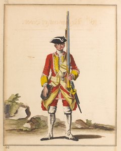 16e Regiment Voetvolk door Unknown artist