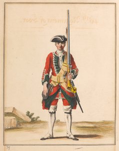 45e Regiment Voetvolk door Unknown artist
